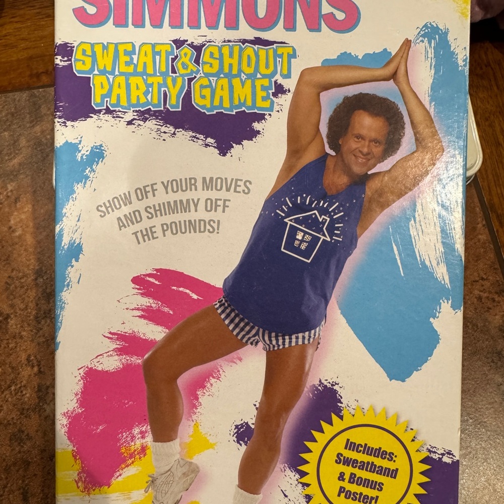 Richard Simmons Sweat & Shout Party Game